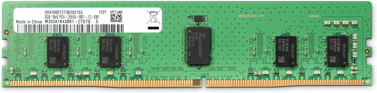 HP 8GB 2666MHz DDR4 ECC Memory 4UY11AA#ABA