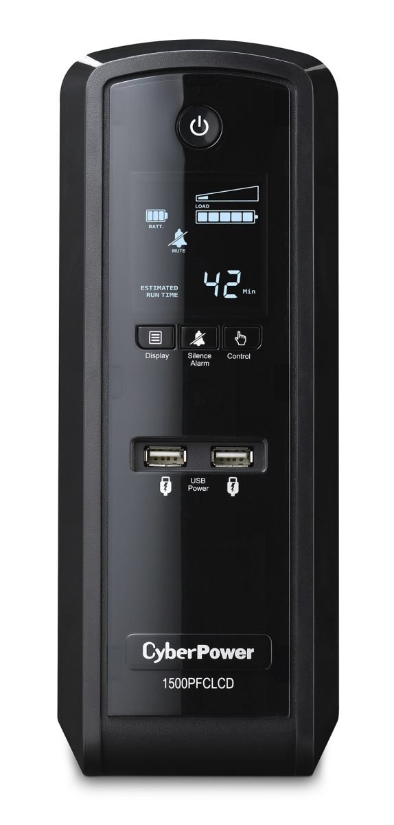 Cyberpower 1500VA PFC UPS LCD CP1500PFCLCD