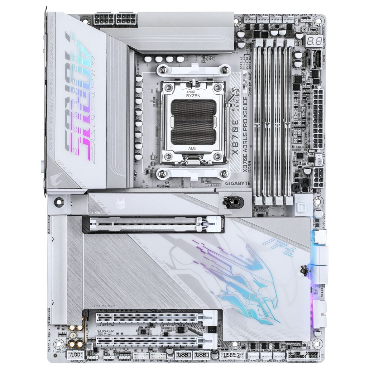 Gigabyte Technology X870E AORUS PRO X3D ICE