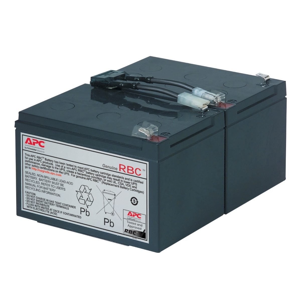 APC by Schneider Electric Replacement Battery No 6 RBC6