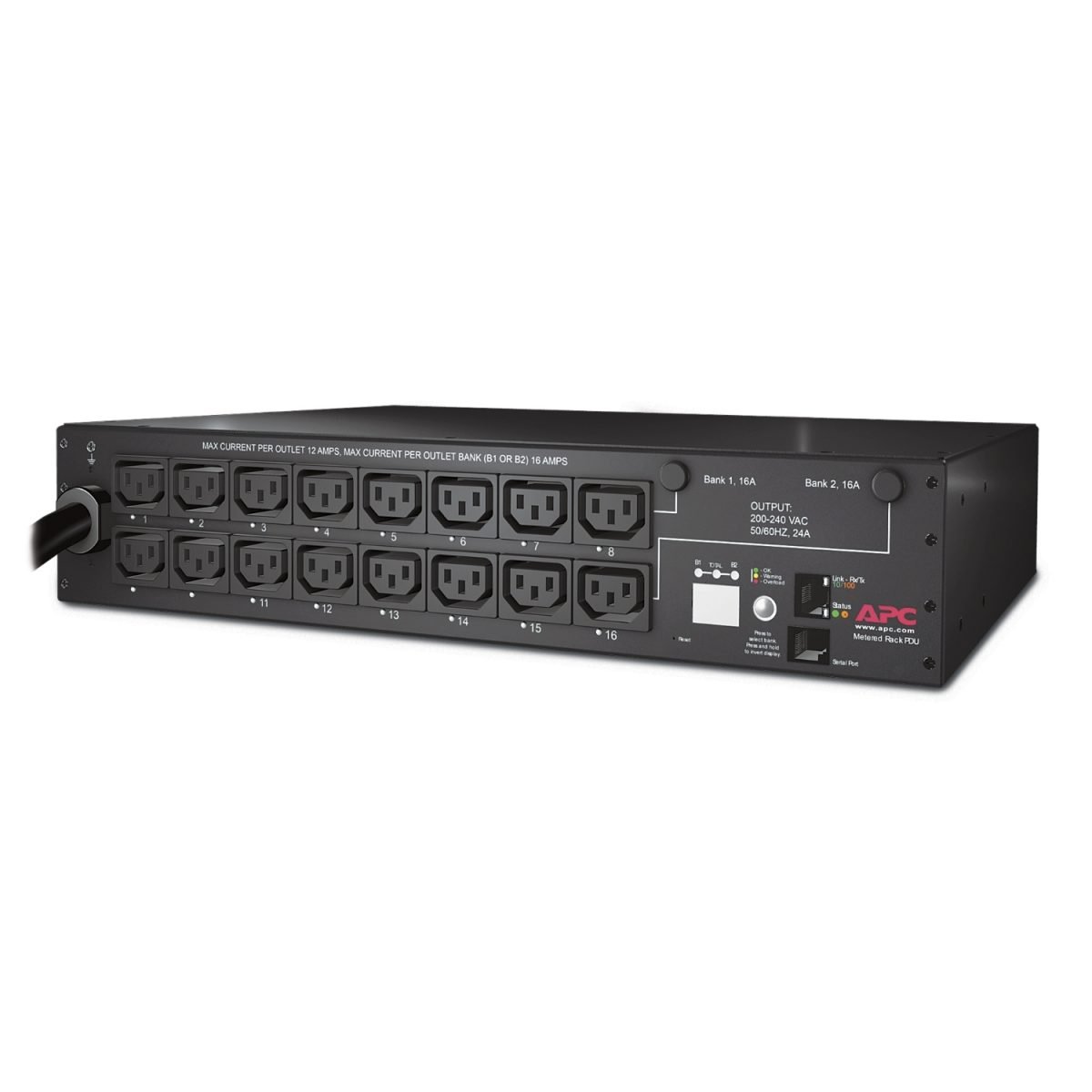 APC by Schneider Electric Rack PDU Switched 2U 30A AP7911B