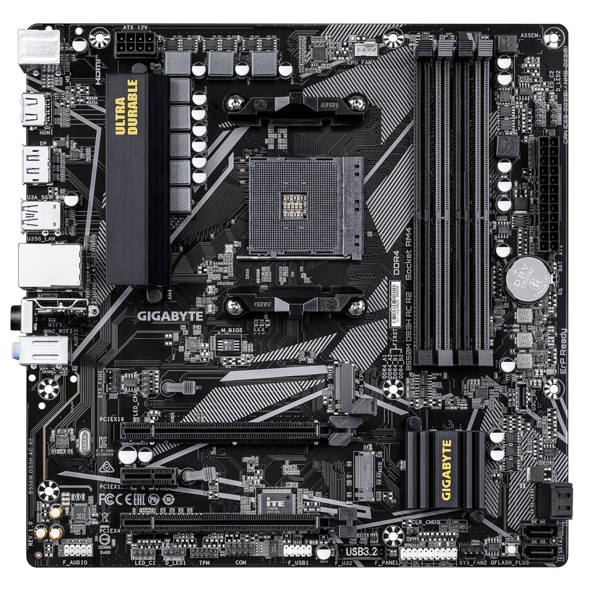 Gigabyte Technology B550M DS3H AC R2