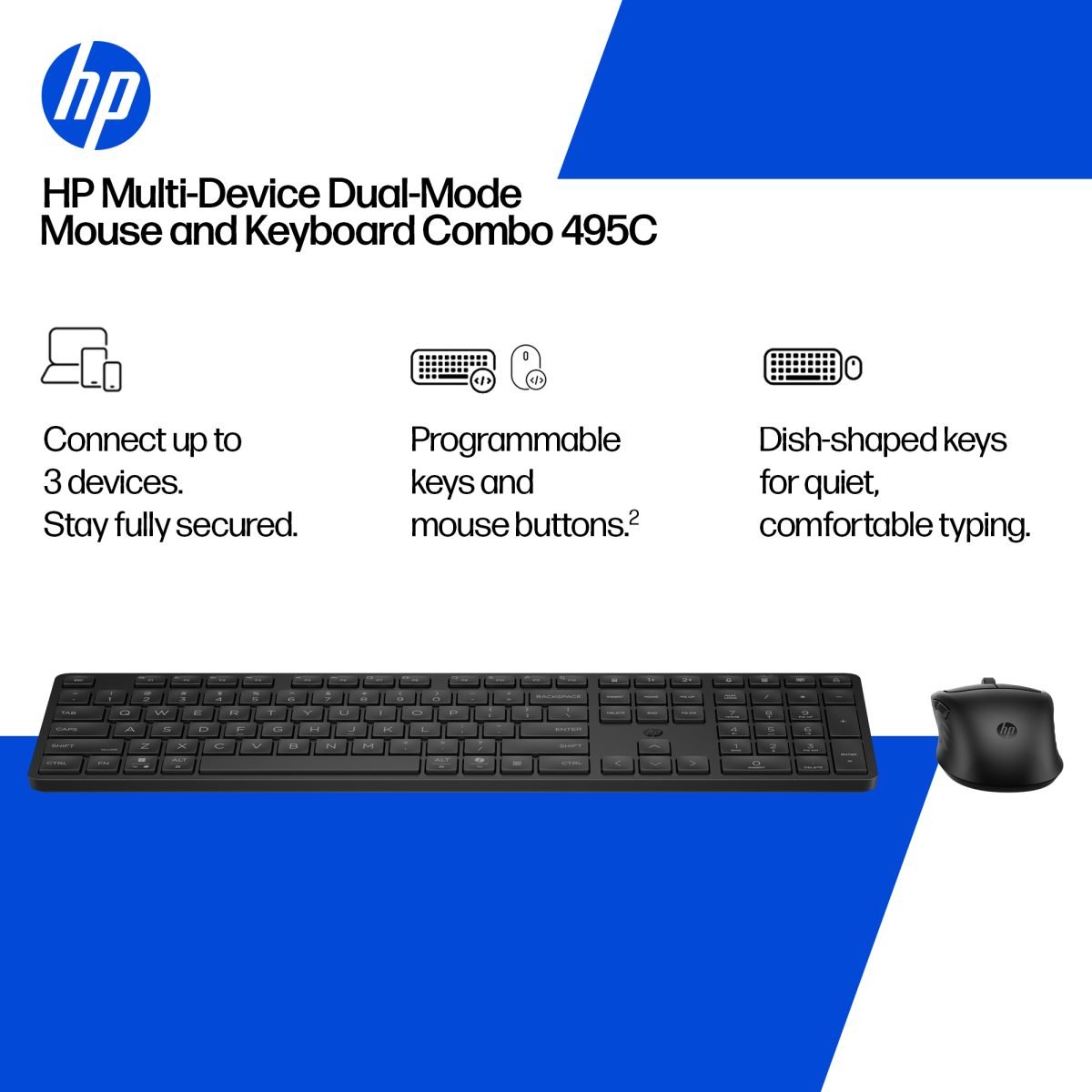 HP Multi-Device Dual-Mode Mouse/K BE1Q0UT#ABA