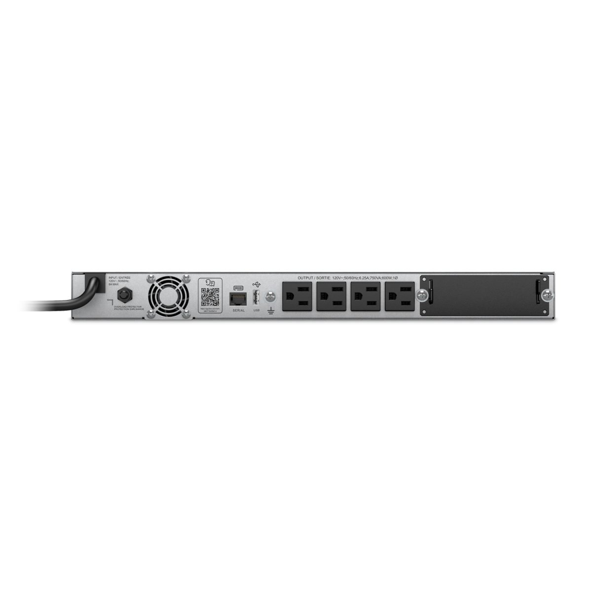 APC by Schneider Electric SE 750VA LCD 120V 1U RM SMT750RM1U
