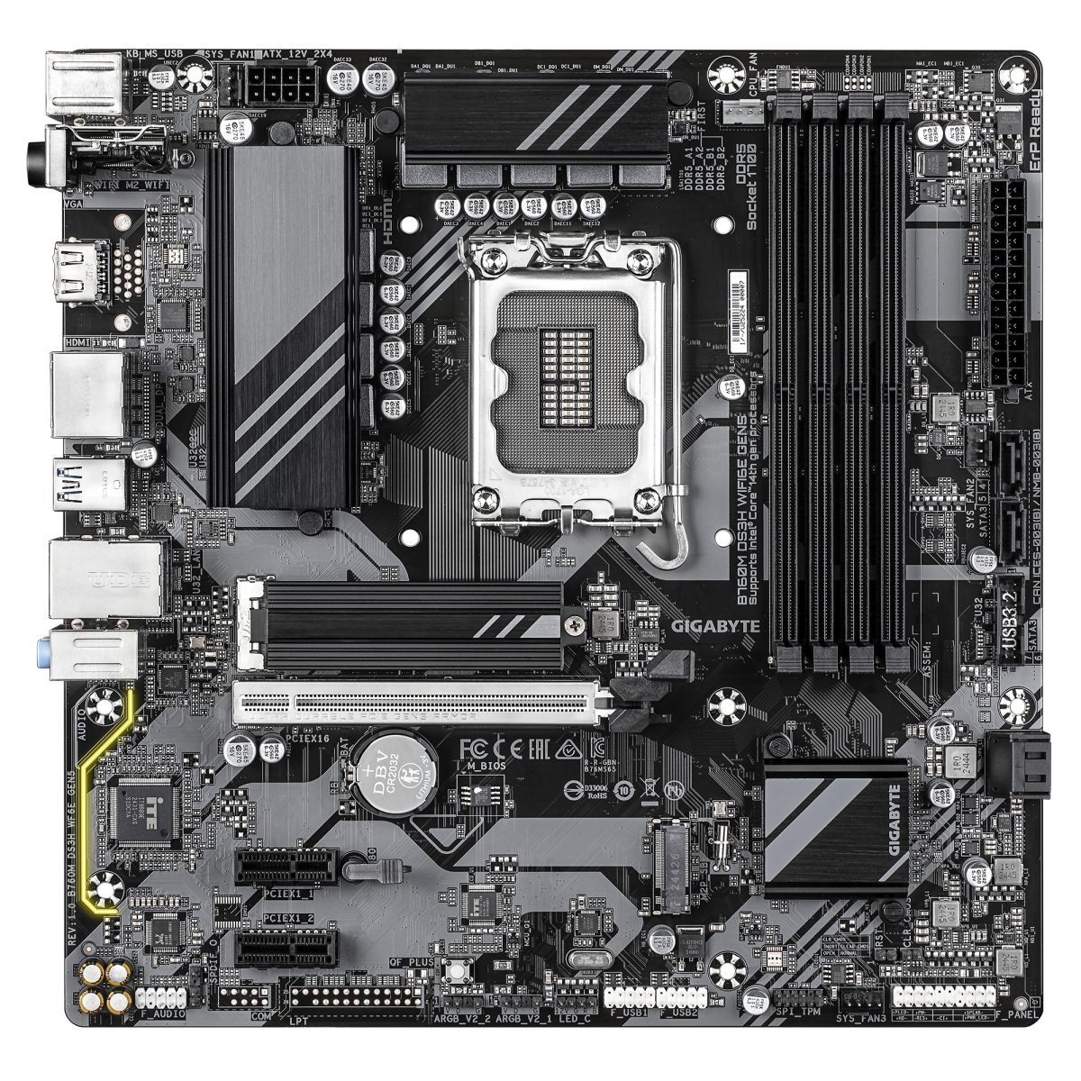 Gigabyte Technology B760M DS3H WF6E GEN5