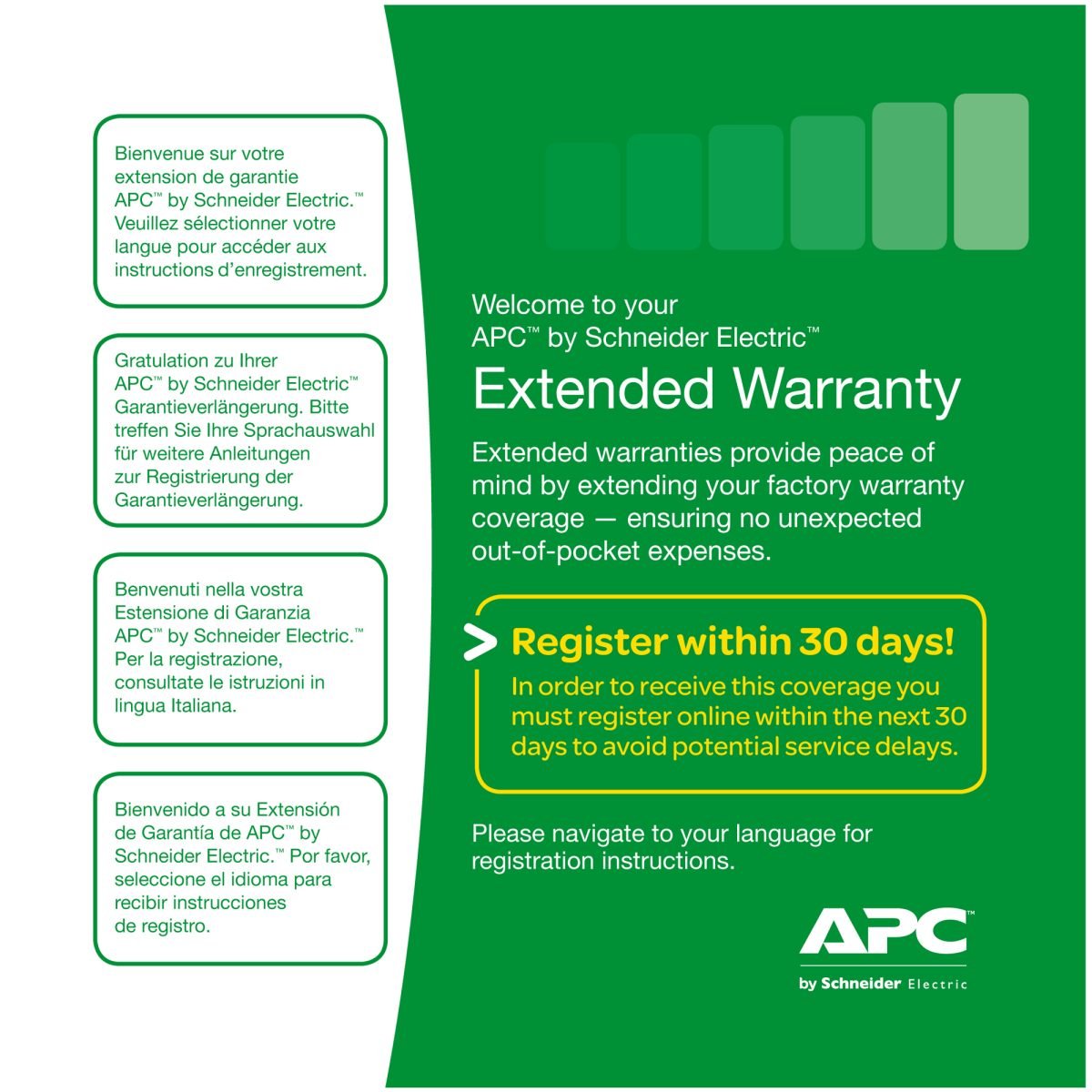 APC by Schneider Electric Serv Pack 3 Year Ext Warr WBEXTWAR3YR-SP-05