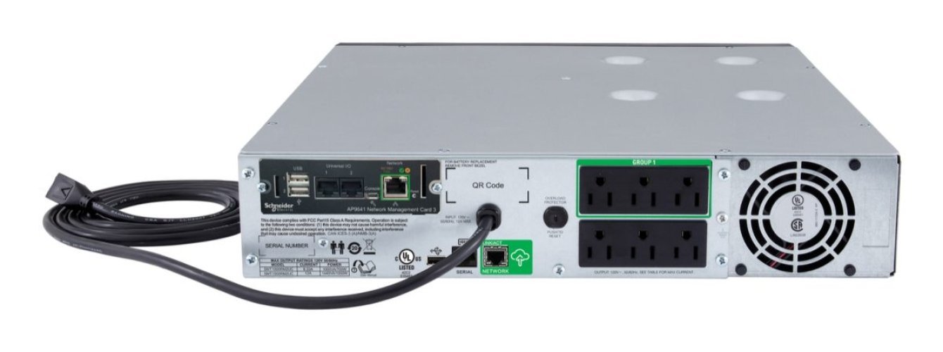 APC by Schneider Electric SmartUPS 1500VA NMC SMT1500RM2UCNC