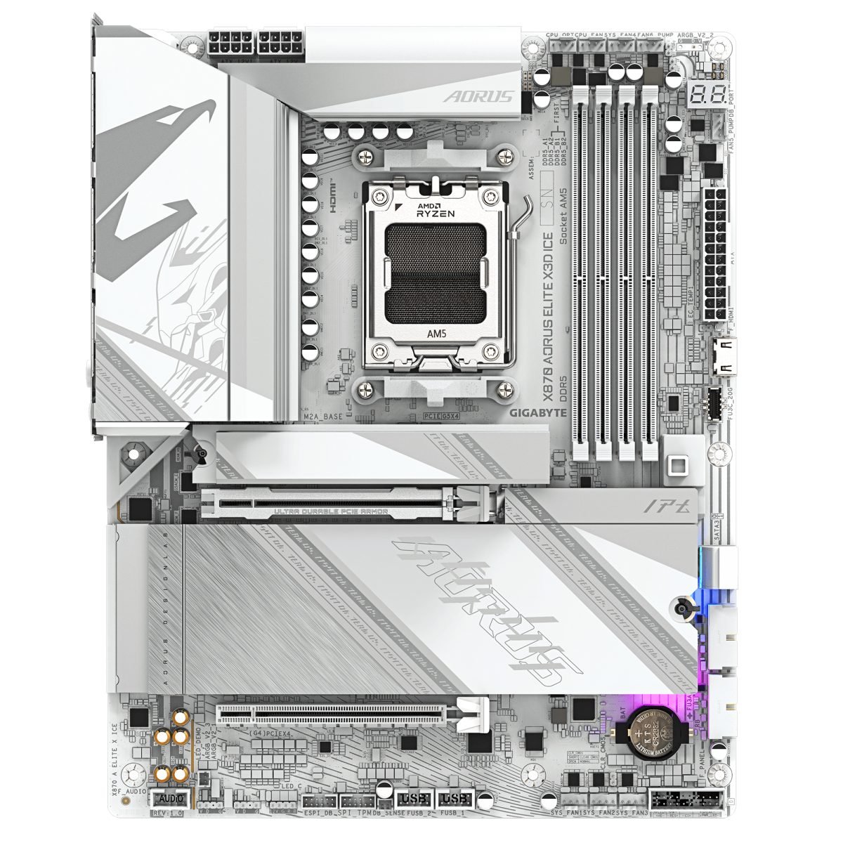 Gigabyte Technology X870 AORUS ELITE X3D ICE