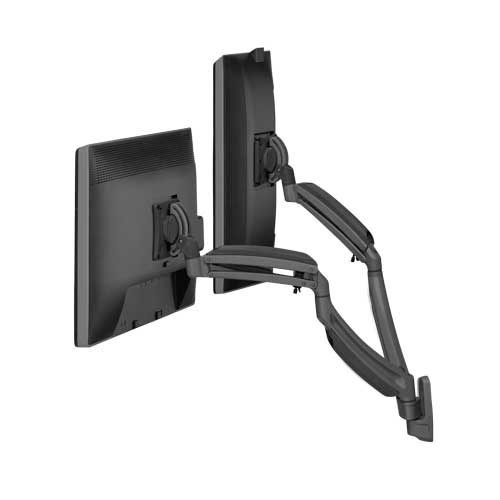 Chief K1 Wall Mnt Dual Display Blk K1W220B