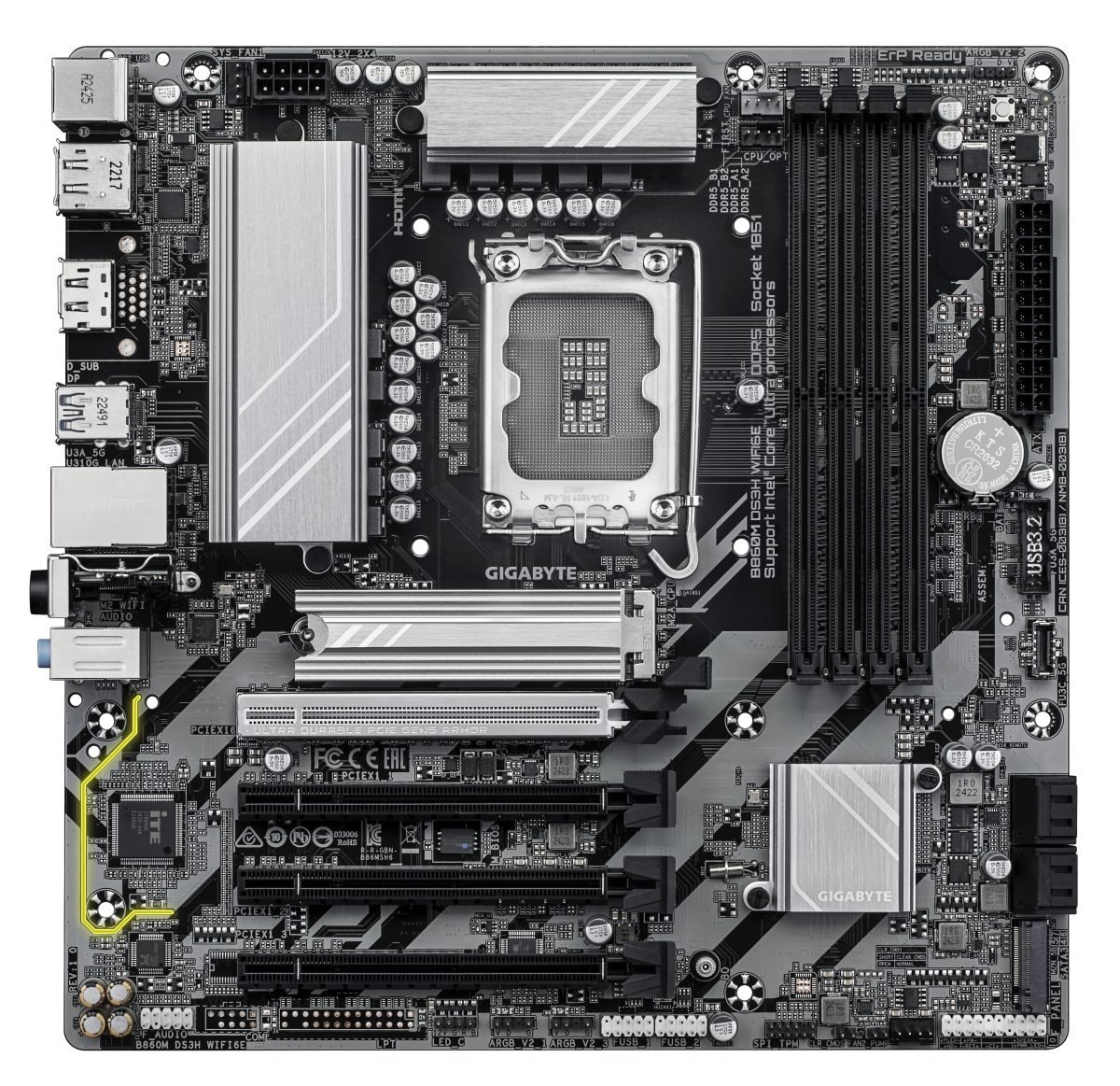 Gigabyte Technology B860M DS3H WIFI6E