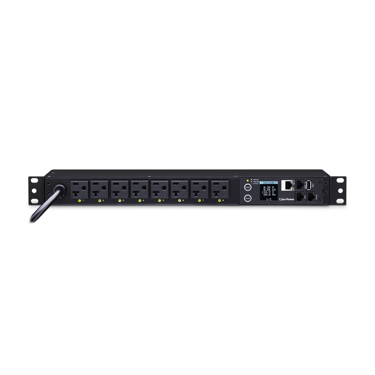 Cyberpower Switched PDU 20A 1u 8 Out 120V PDU41002