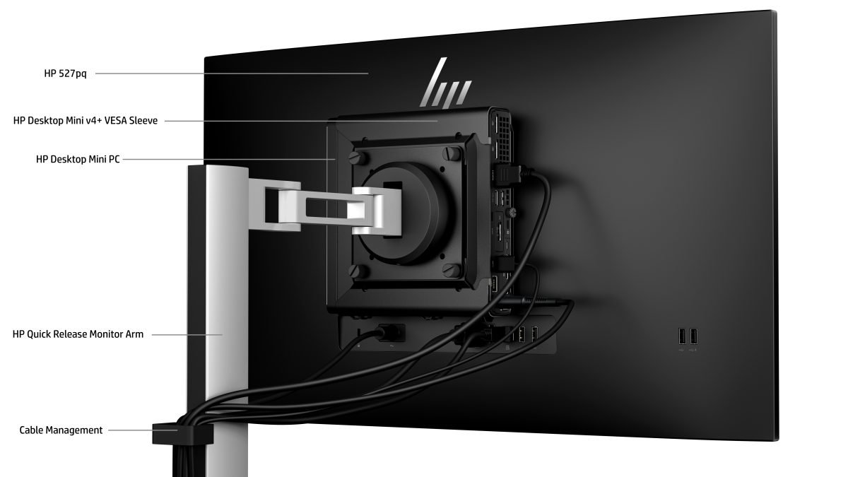 HP 27" 527pq QHD MNTR 9D9S0UT#ABA
