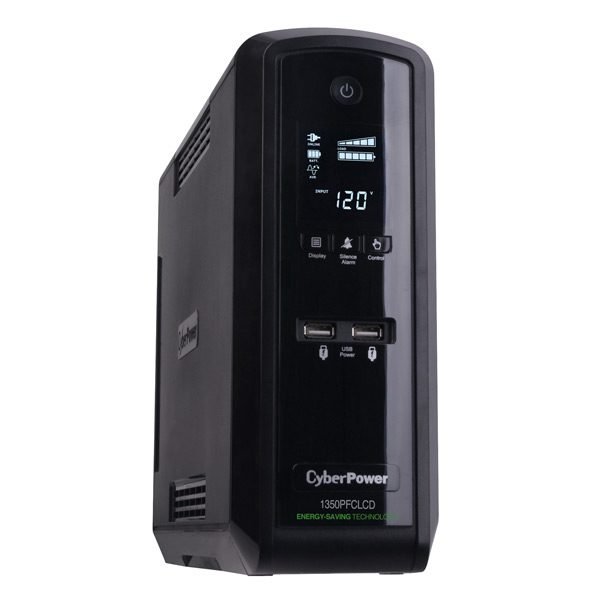 Cyberpower 1350VA PFC UPS LCD CP1350PFCLCD