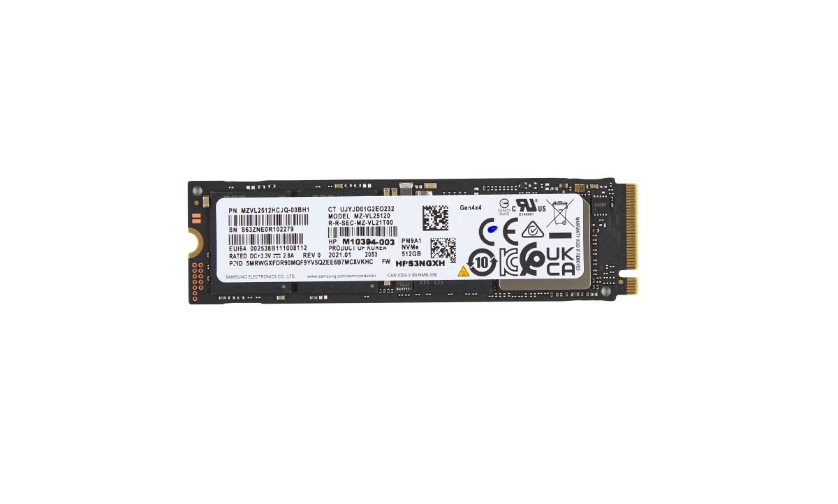 HP 512GB PCIe NVMe SSD AL0M8AA