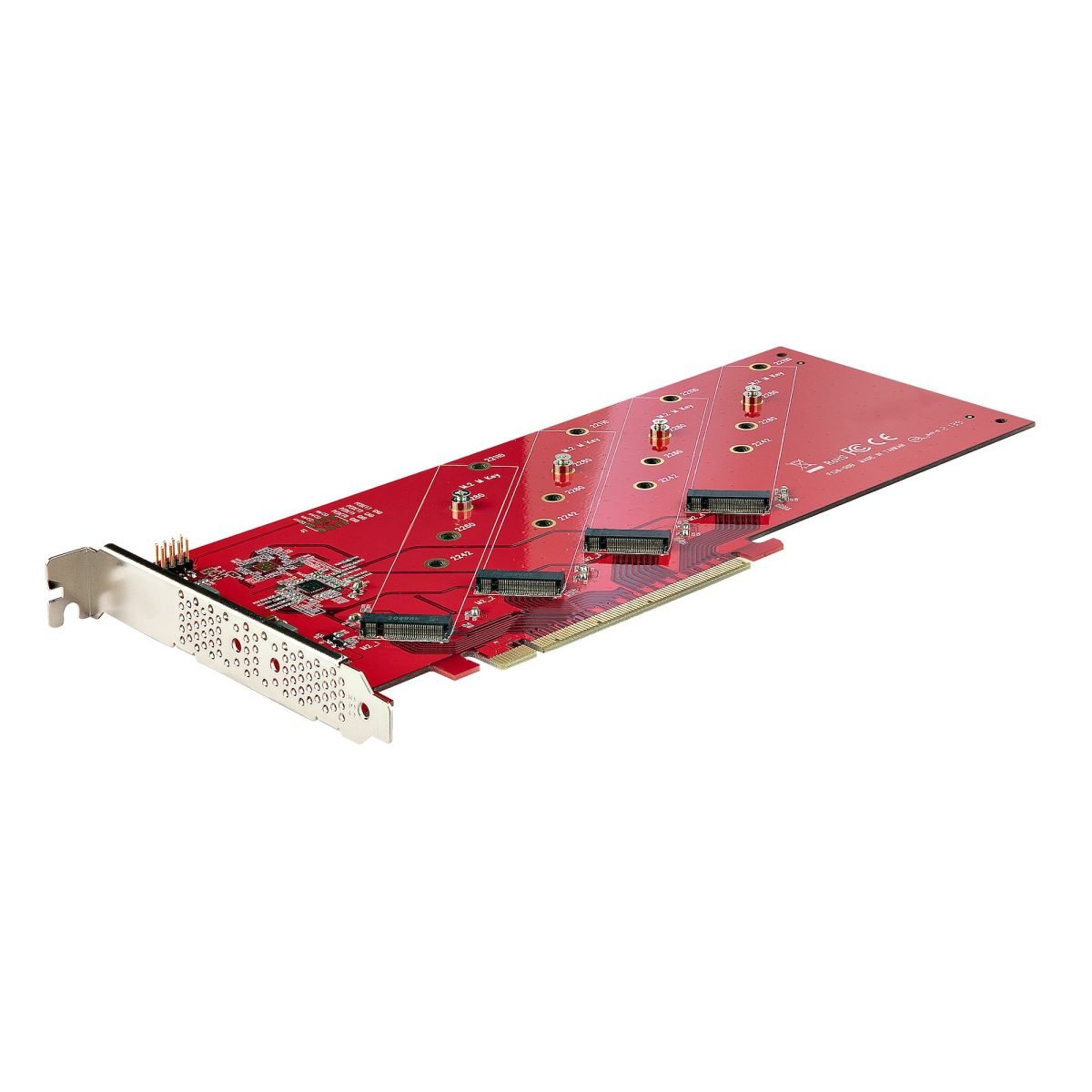 Startech.com Quad M.2 PCIe x16 SSD Adpt TAA QUAD-M2-PCIE-CARD-B