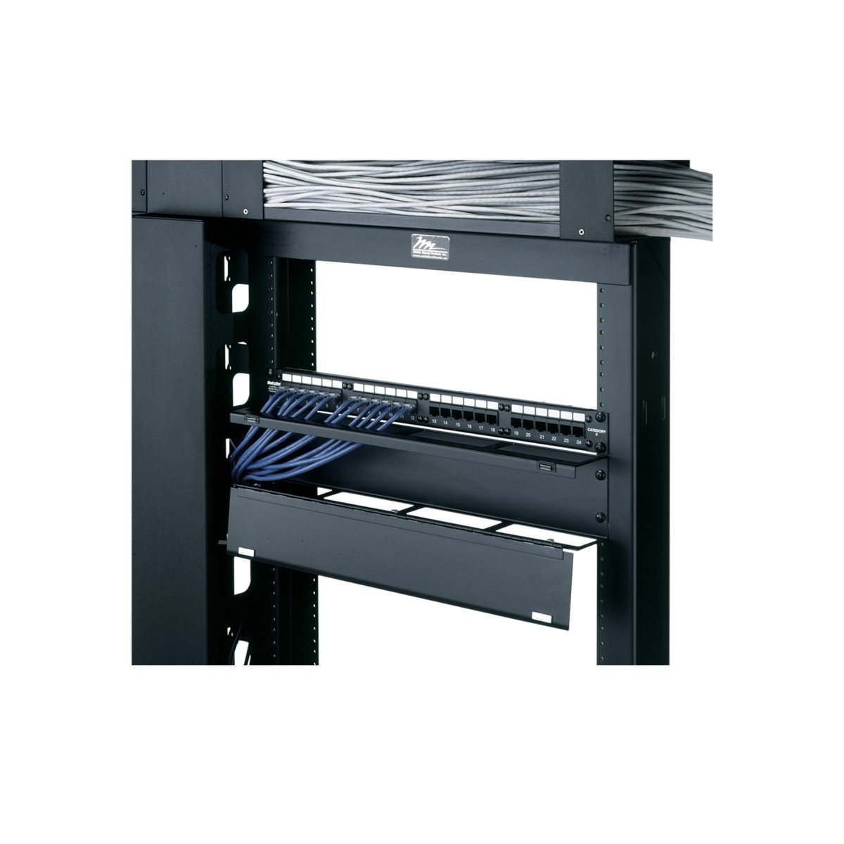 Middle Atlantic 2SP HINGED HORIZ CABLEMGR HHCM-2