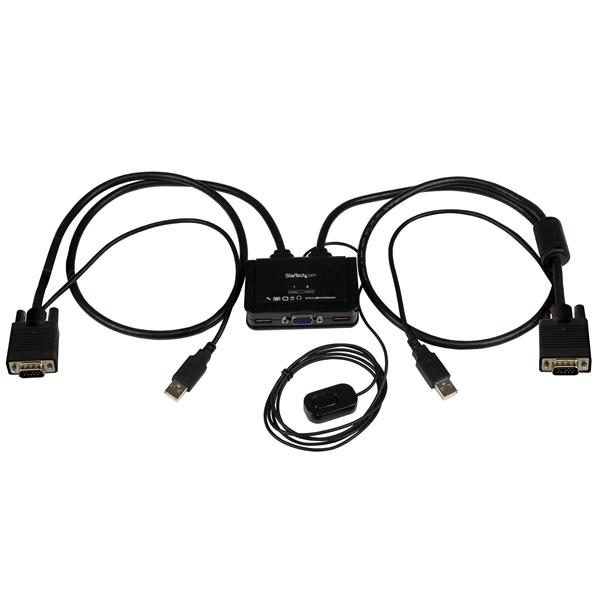 Startech.com 2 Port VGA Cable KVM Switch SV211USB