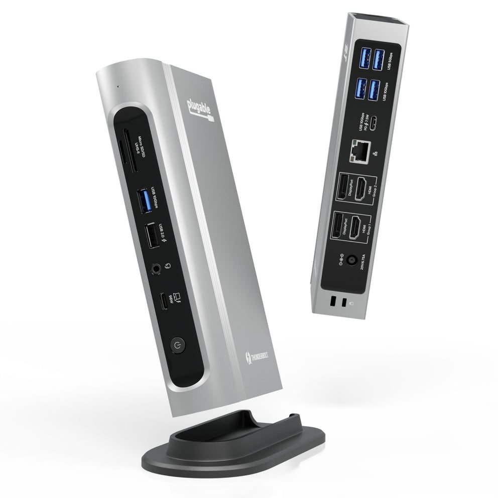 Plugable Technologies 16in1 dual display TB4 Dock TBT4-UDZ