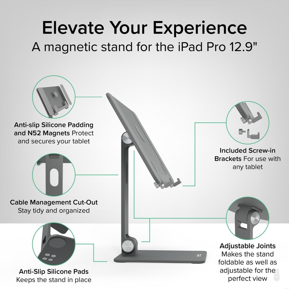 Plugable Technologies iPad Pro 12.9 MagSafe Stand AMS-STAND13