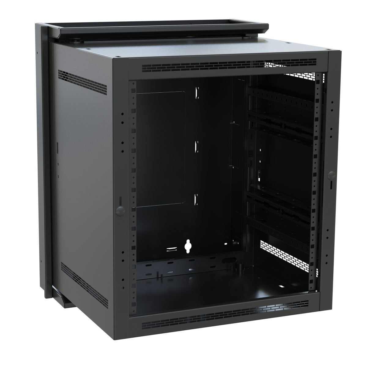 Middle Atlantic 12SP 17D WALLRACK BLACK DWR-12-17
