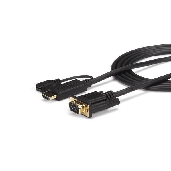 Startech.com 3ft HDMI to VGA Adapter Cable HD2VGAMM3