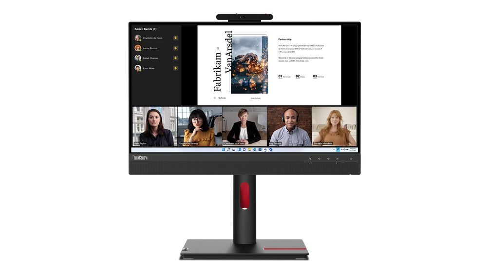 Lenovo TS TIO22Gen5T 21.5 Monitor 12N9GAR1US