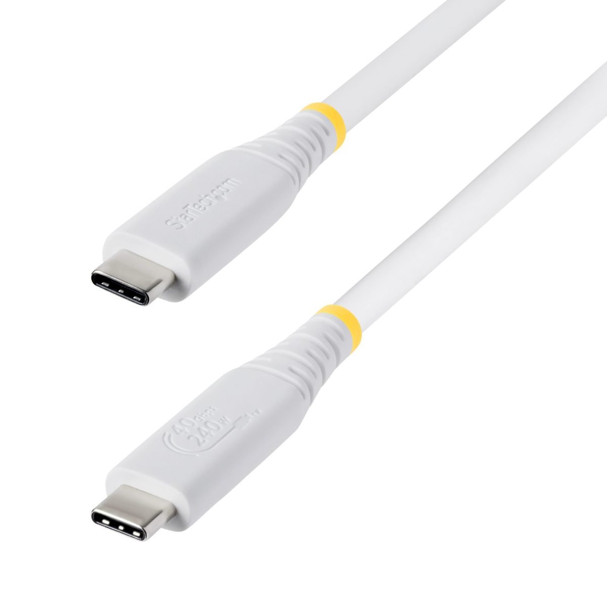 Startech.com 50cm USB4 Cable USBC 40Gbps CC50CM40GUSB4TPW