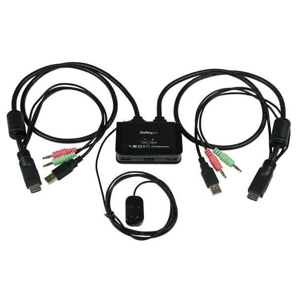 Startech.com 2 Port HDMI Cable KVM Switch SV211HDUA
