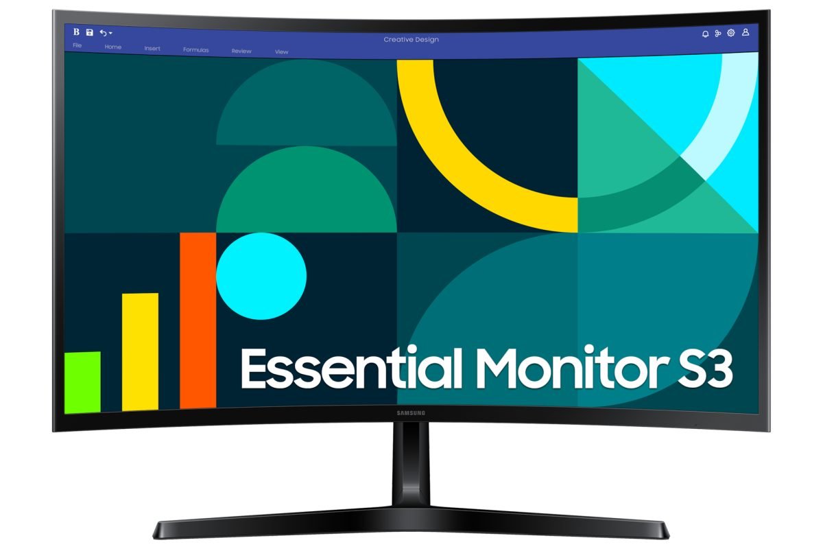 Samsung LCD 27" S36SD, 16:9, Curved S27D368GAN