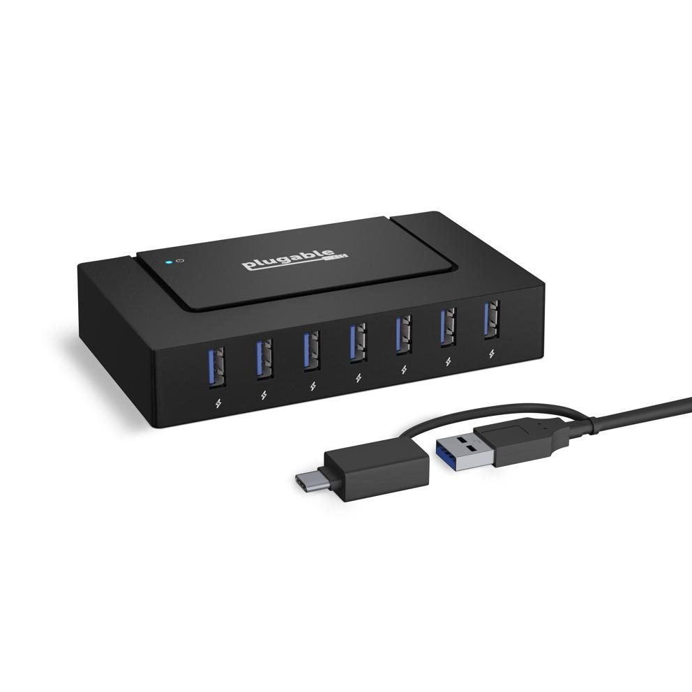 Plugable Technologies 7Port USBC/3.0 Powered Hub USBC-HUB7BC