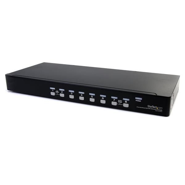 Startech.com 8 Port USB VGA KVM Switch TAA SV831DUSBAU