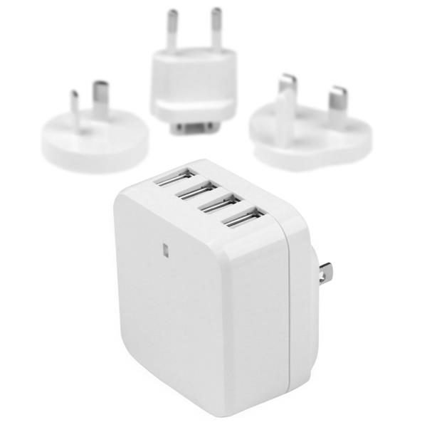 Startech.com 4x USB Wall Charger USB4PACWH