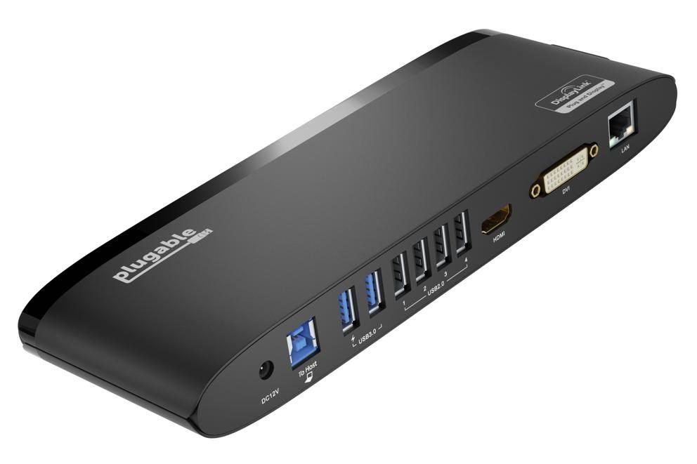 Plugable Technologies USB 3.0 Dual Display Dock UD-3900H
