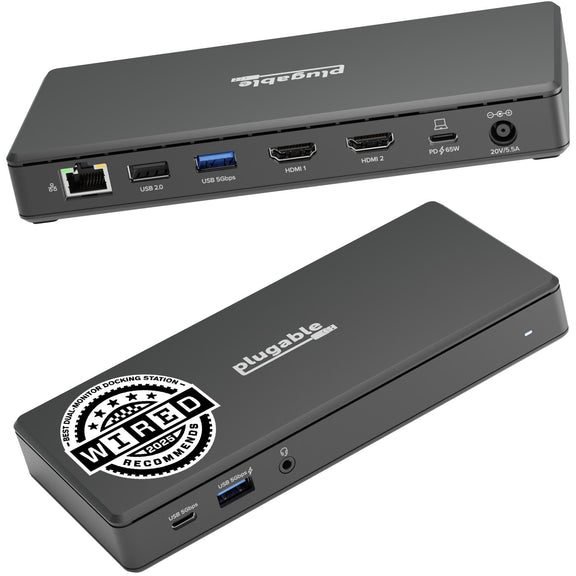 Plugable Technologies USBC Dual 4K HDMI MST Dock UD-MSTH2