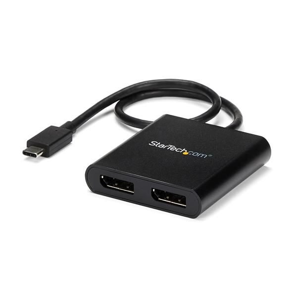Startech.com USB C to DP 2 Port MST Hub MSTCDP122DP
