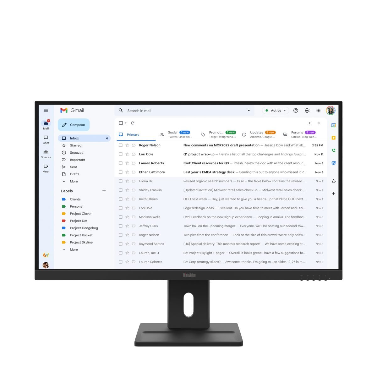 Lenovo E2740 27" MonitorHDMI 64BCMAR4UZ