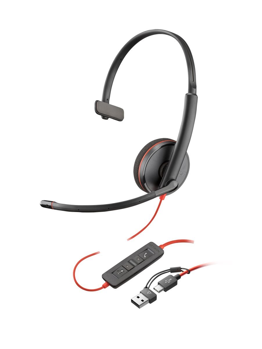 HPI POLY BW 3210 USB-C HS +USB-C/A 8X214A6