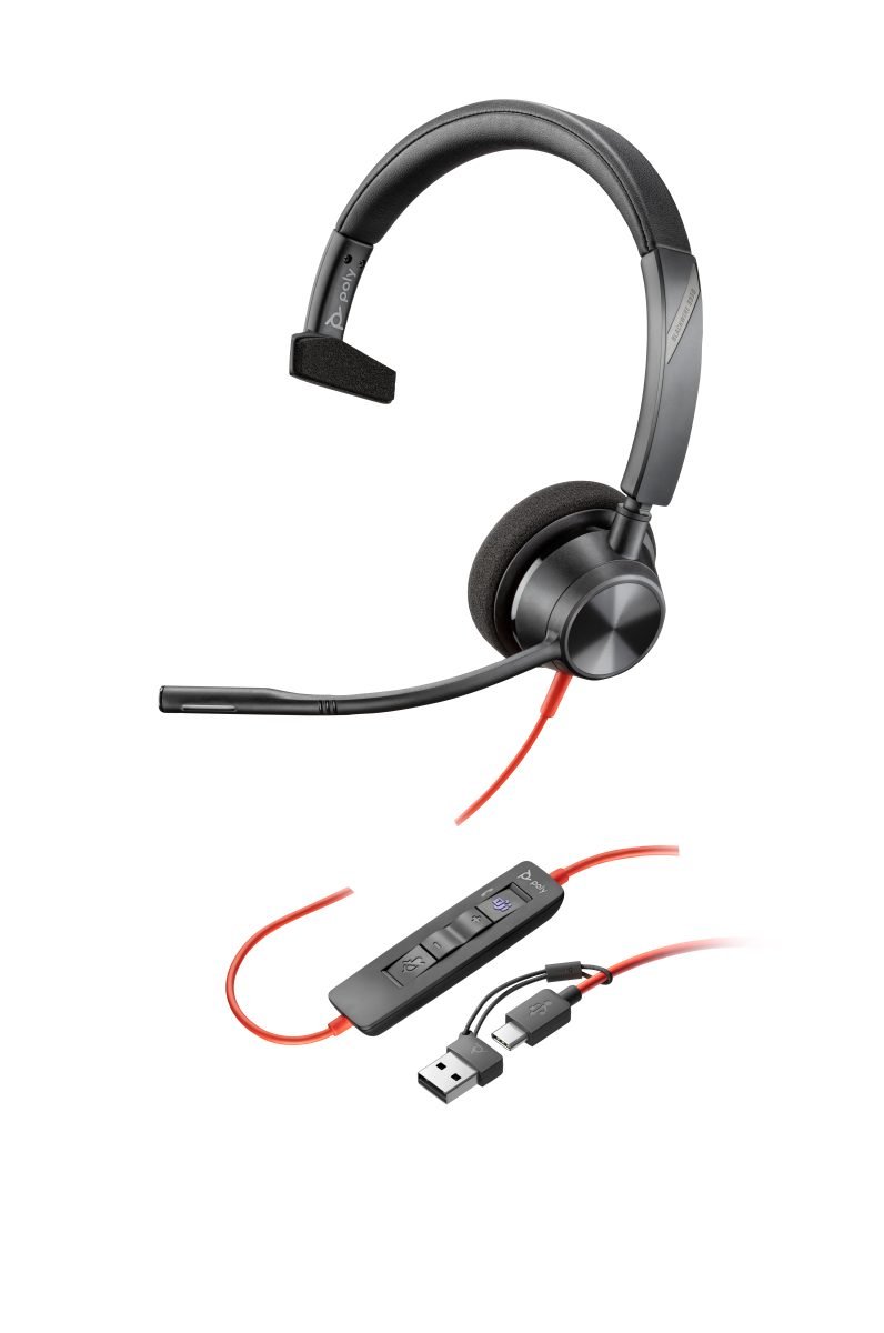 HPI POLY BW 3310 Mono -M USB-C HS 8X216AA