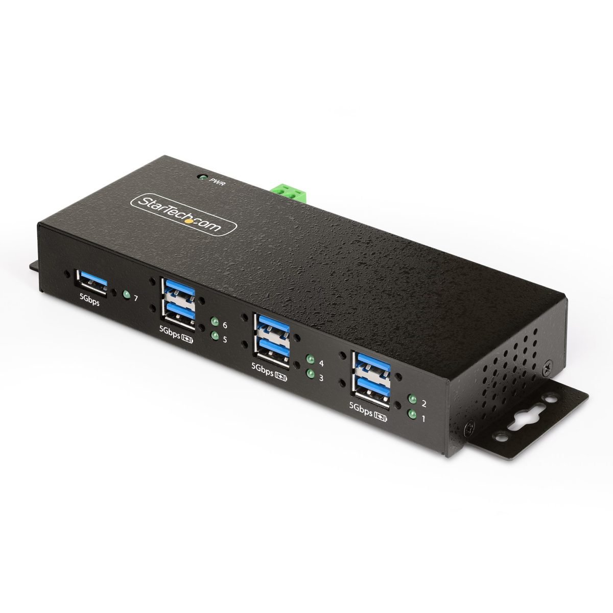 Startech.com 7pt Managed Industrial USB Hub 5G7AINDRM-USB-A-HUB