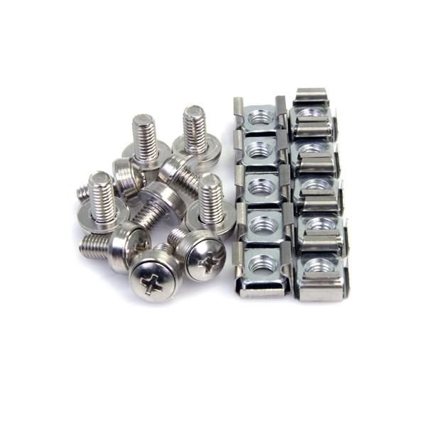 Startech.com M6 Cage Nuts and Screws TAA CABSCREWM62