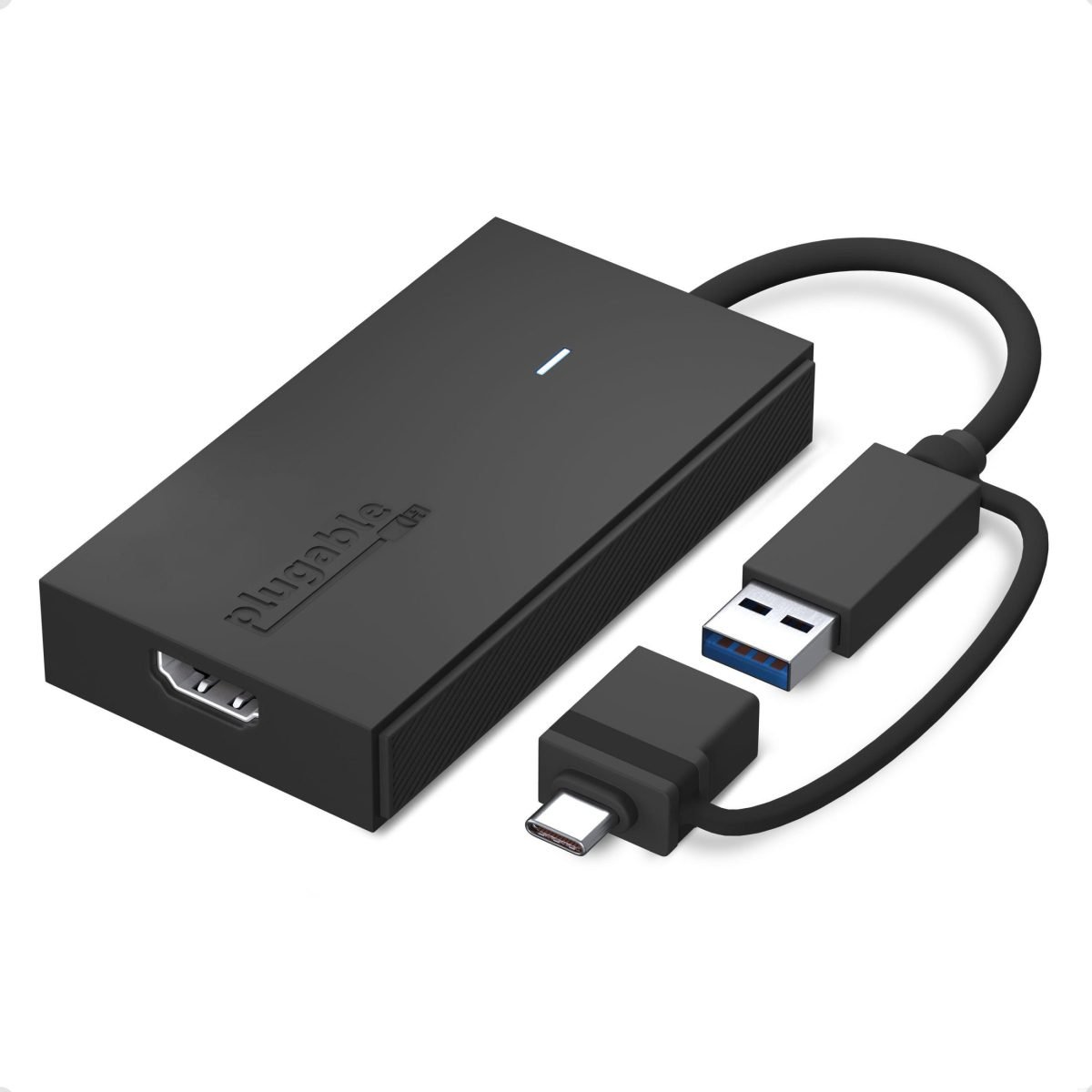 Plugable Technologies USBC USB A to HDMI Adapter UGA-HDMI-S