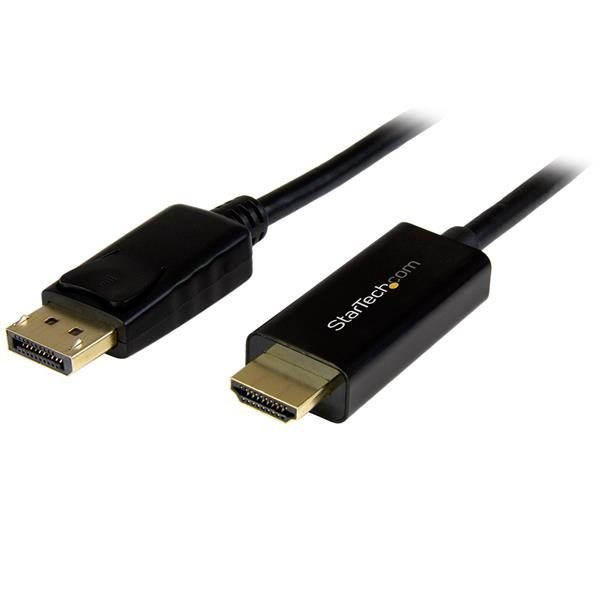 Startech.com 3ft DP to HDMI Cable 4K DP2HDMM1MB