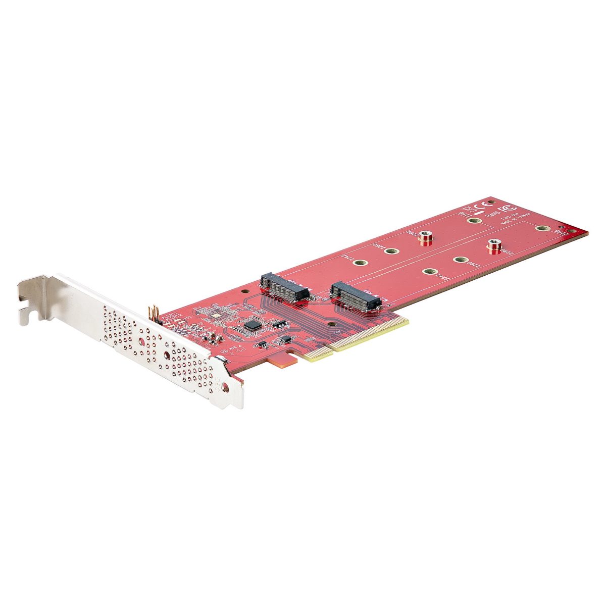 Startech.com Dual M.2 PCIe SSD Adptr TAA DUAL-M2-PCIE-CARD-B