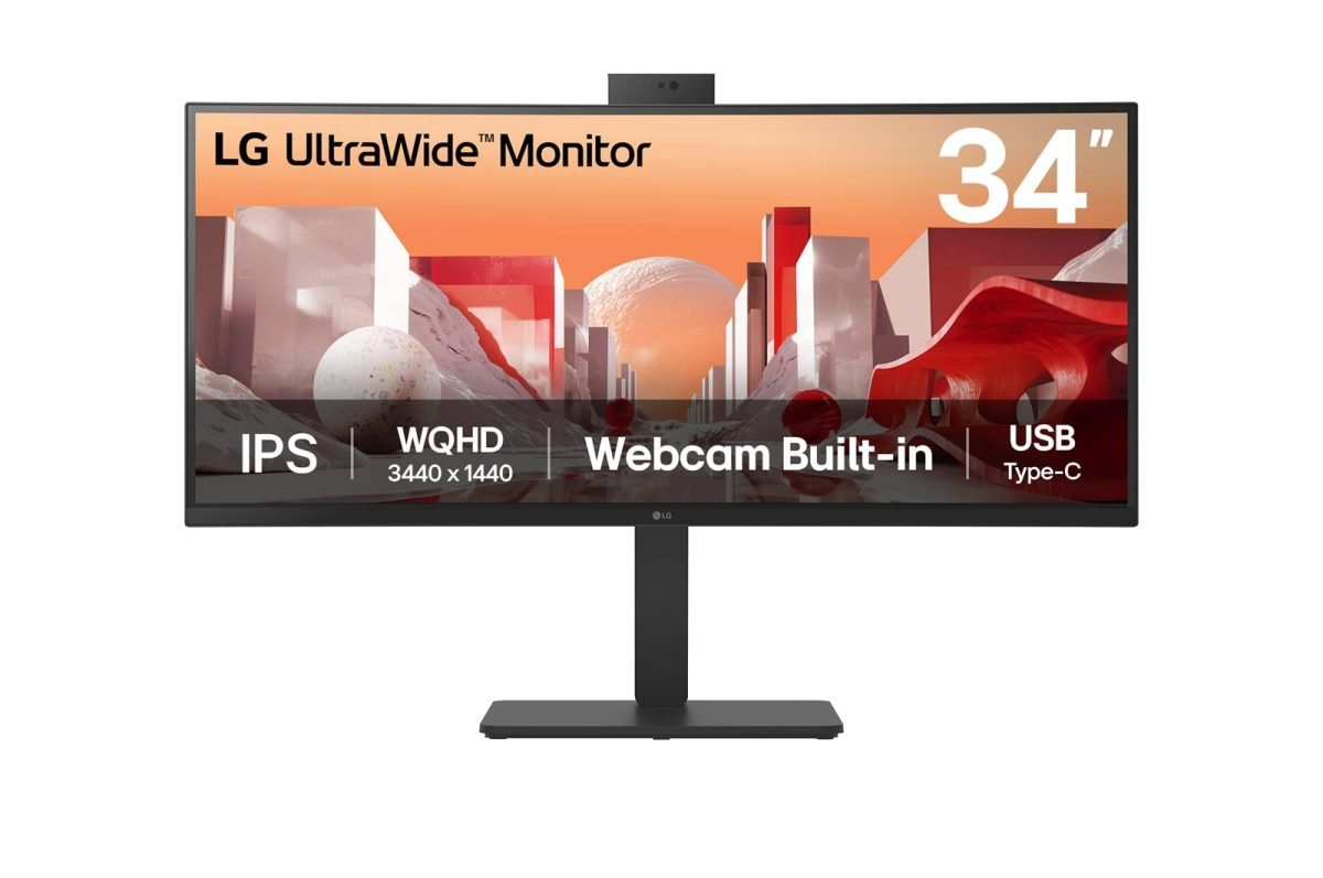 LG 34" LCD 3440x1440 Curved 21:9 34BA85QE-B