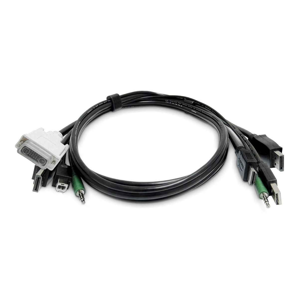 Startech.com HDMI/DP to DVI/DP KVM Cable SKDVI2HDDP06MMKVM06T