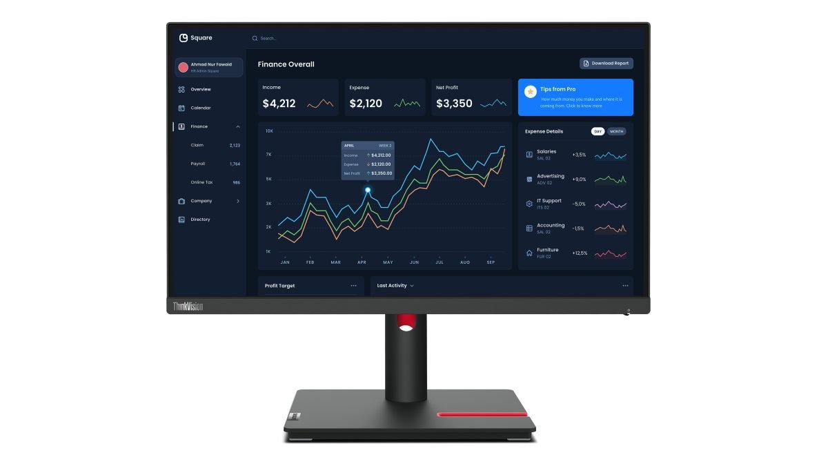 Lenovo T22i30 21.5" MonitorHDMI 63B0MAR6UZ