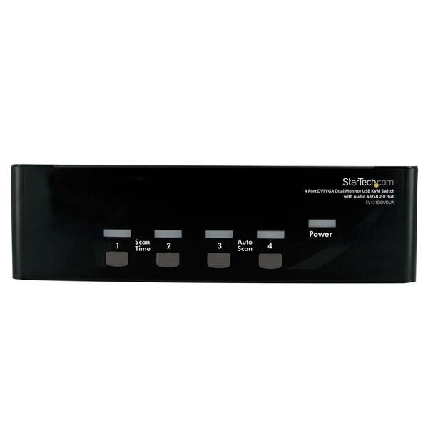 Startech.com DVI VGA KVM Switch TAA SV431DDVDUA