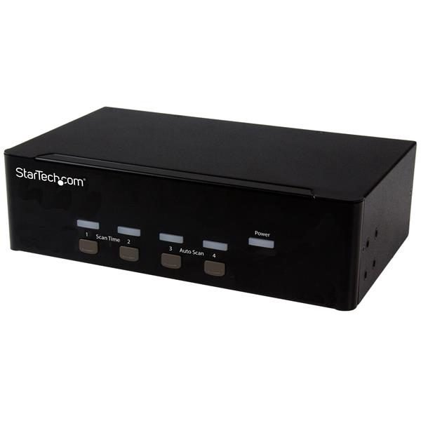 Startech.com 4 Port Dual VGA KVM Switch SV431DVGAU2A