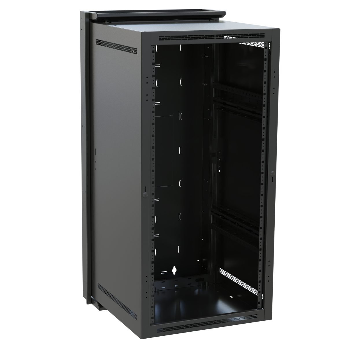 Middle Atlantic 24SP 32D WALL RACK BLACK DWR-24-32
