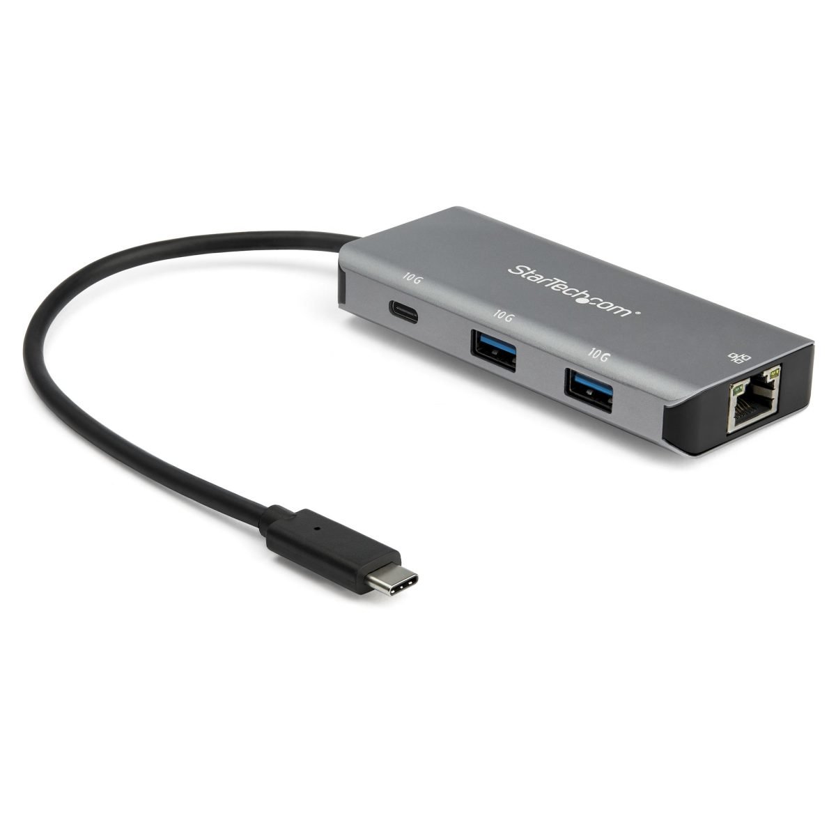 Startech.com 3ptUSBC Hub LAN pt10GB TAA HB31C2A1CGB